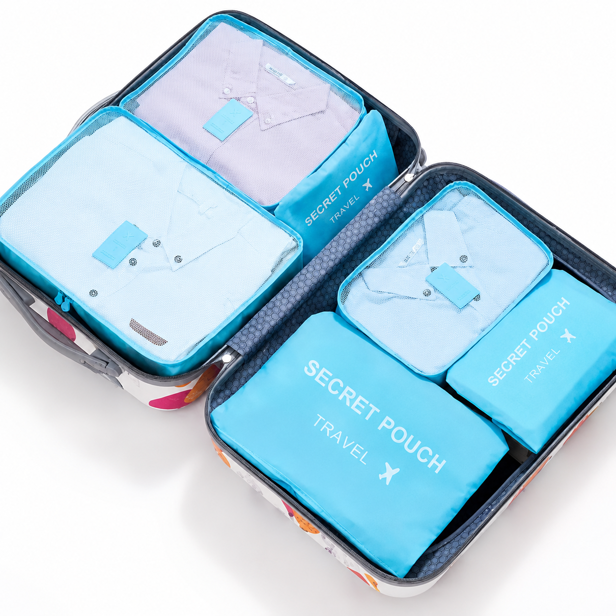 Packsy™ 6-Piece Packing Cube Set